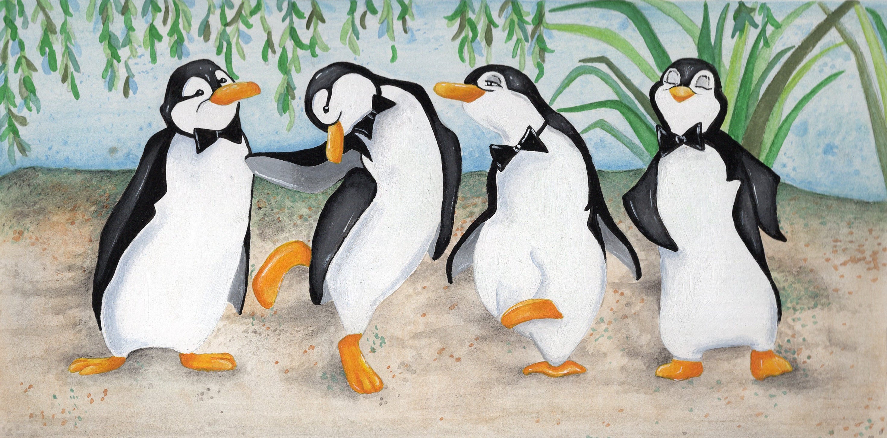 Mary Poppins Penguins – Shannon's Studio